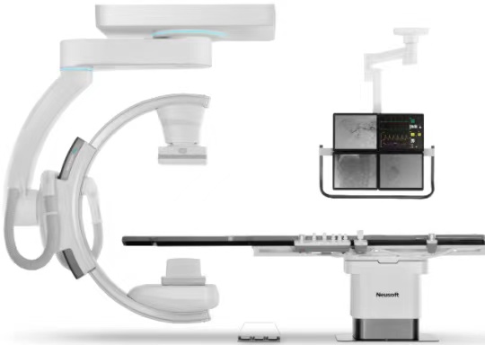 “无轨”悬吊数字平板血管造影系统
